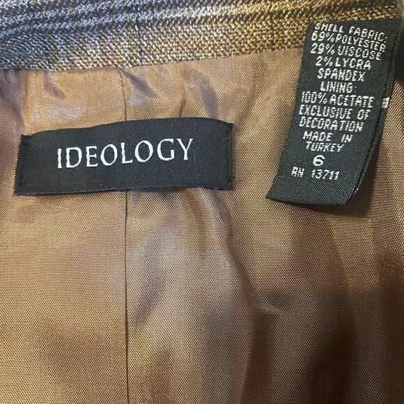 Ideology Women’s Plaid Jacket •Size 6 - Picture 5 of 8